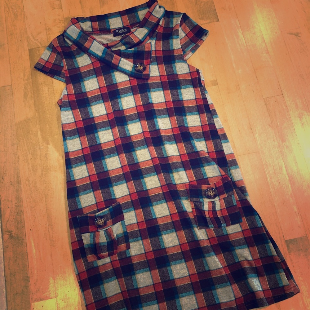 Plaid flannel looking dress